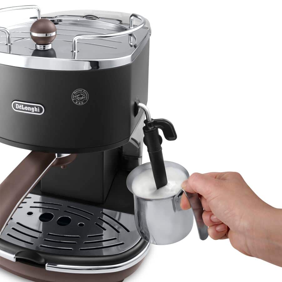 Macchina da caffè espresso manuale Icona Vintage, Icona Vintage, Nero, undefined, Nero
