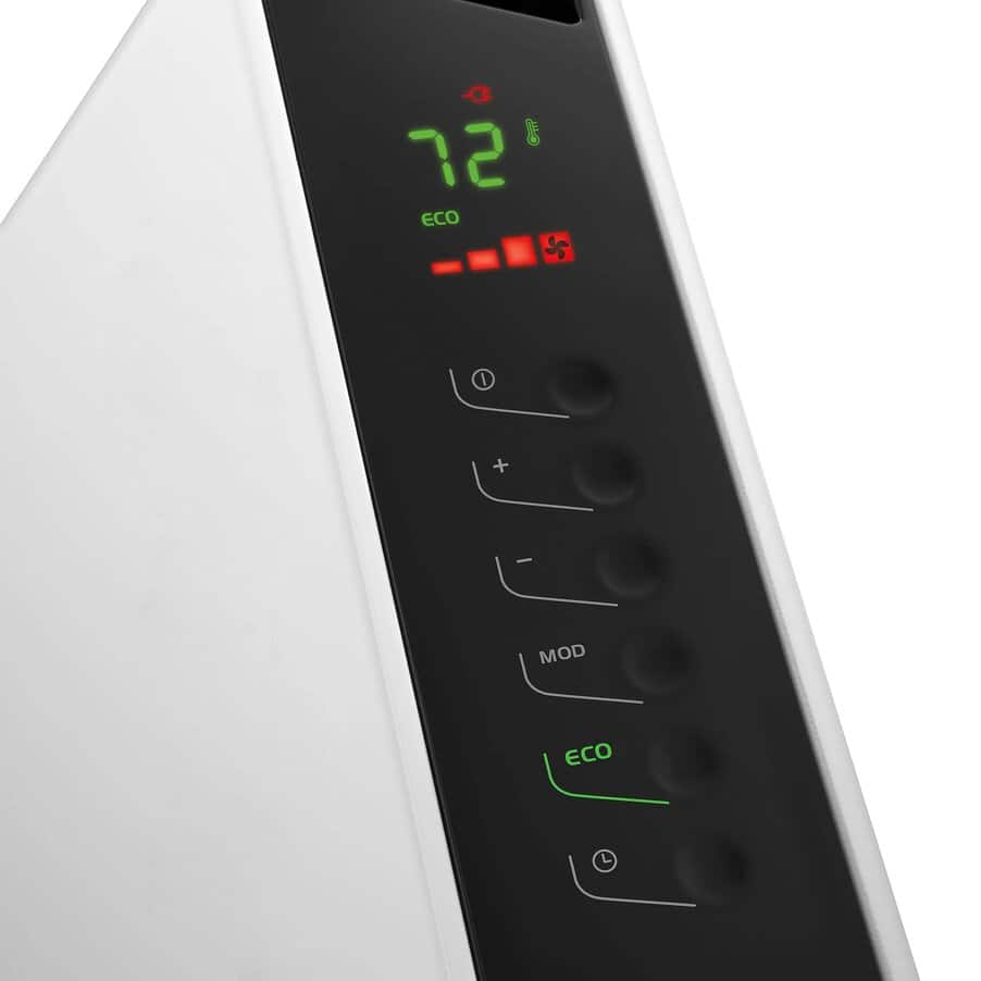 undefined, Panneau de chauffage à convection numérique SlimStyle avec double ventilateur HCX9115ECA, undefined, Blanc