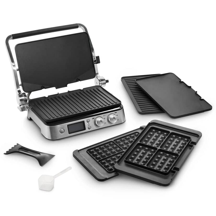 DeLonghi Livenza All-Day Grill with Waffle Plates and Digital