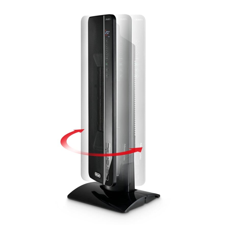 Tower ceramic fan heaters, TCH8993ER.BC, undefined, Черно