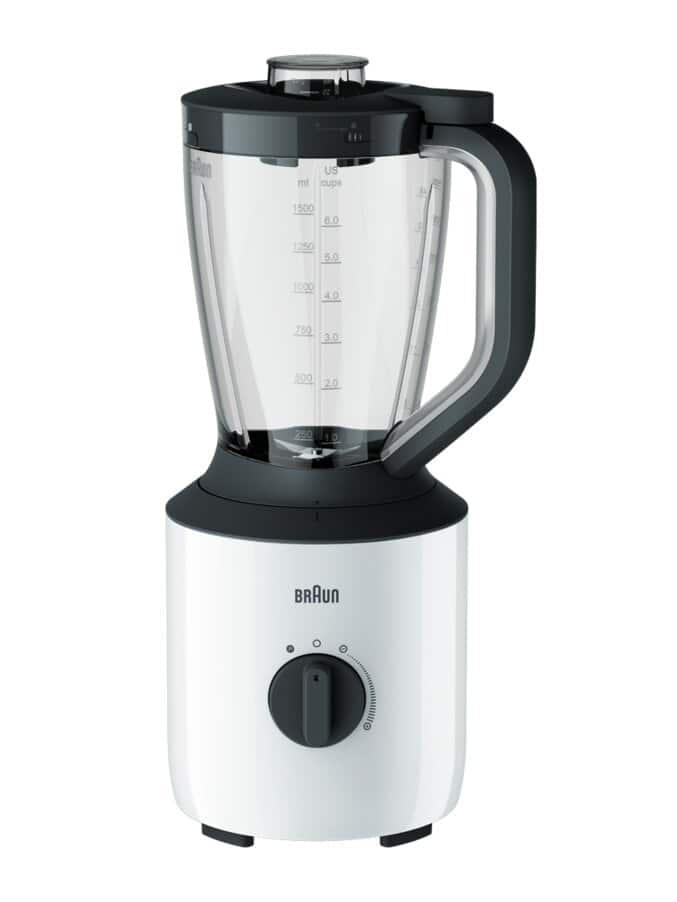 PowerBlend 3 Jug blender white with plastic jug