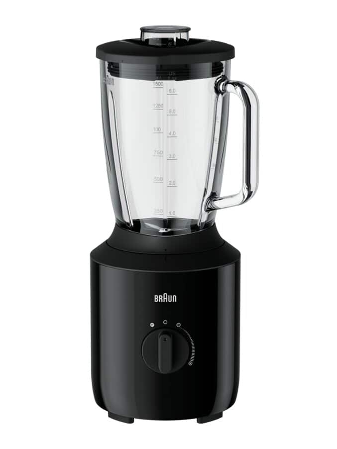 Mixér PowerBlend 3, černý, se skleněnou konvicí
