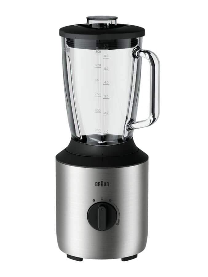 Kovový mixér PowerBlend 3 Jug so sklenenou nádobou