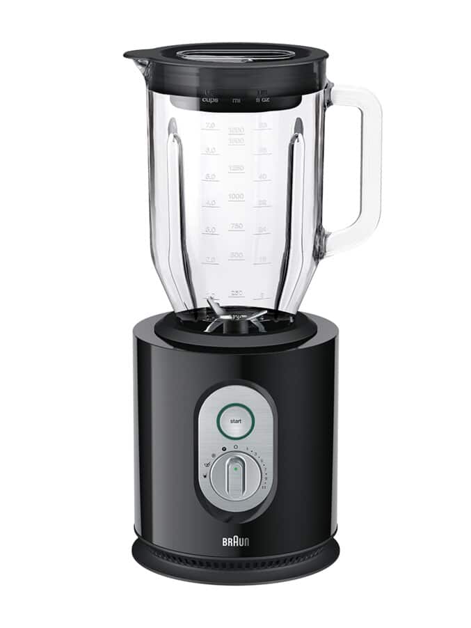 Identity Jug blender black/stainless steel with glass jug