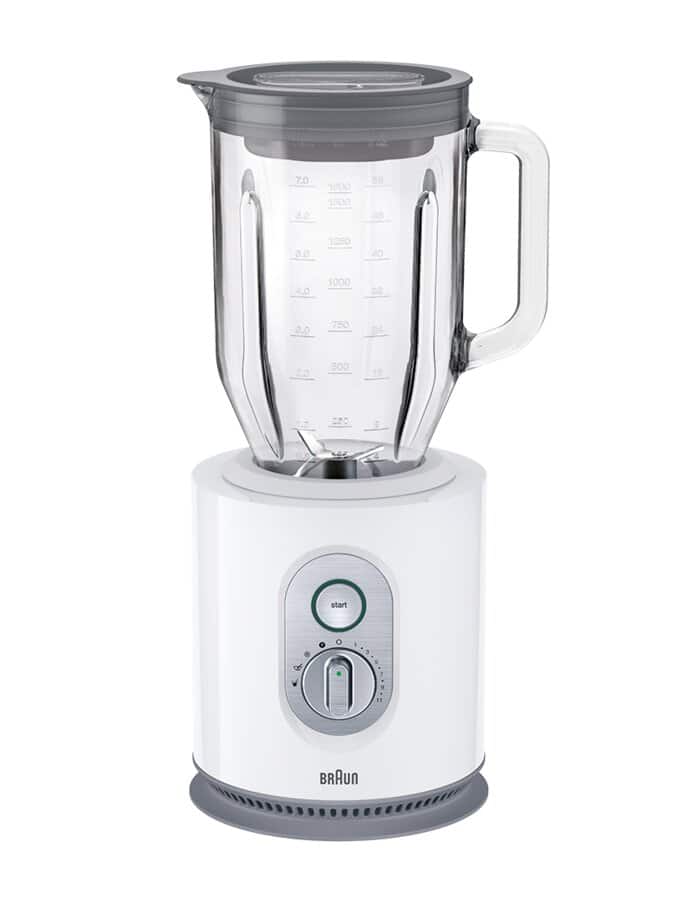 Identity Jug blender white/stainless steel with glass jug