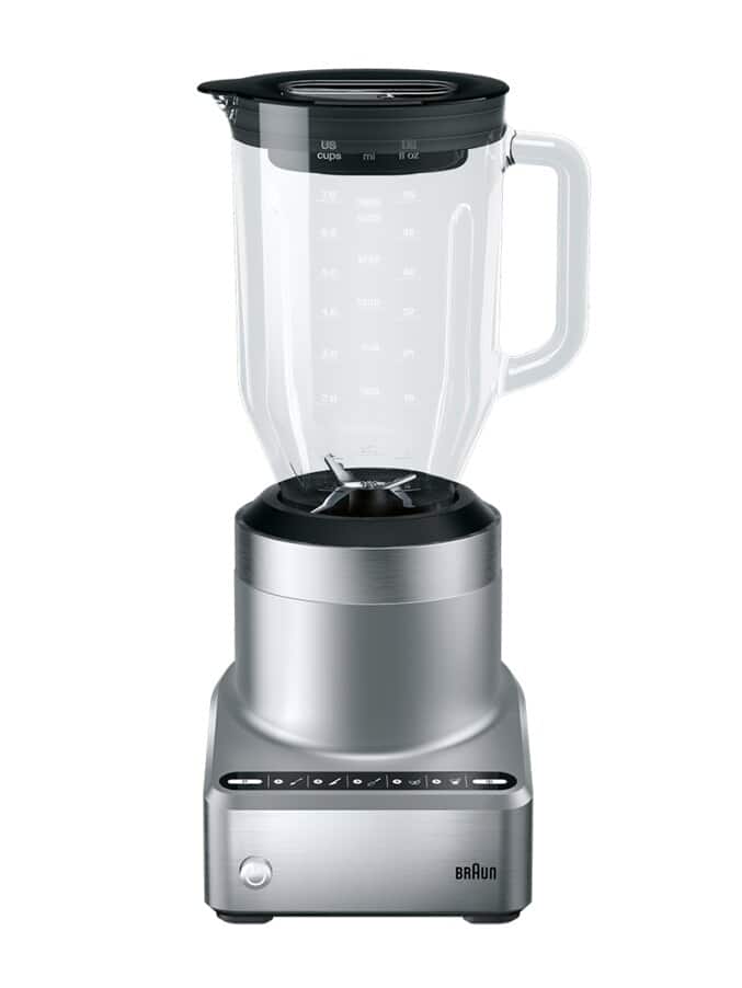 PowerBlend 7 Jug blender stainless steel with glass jug
