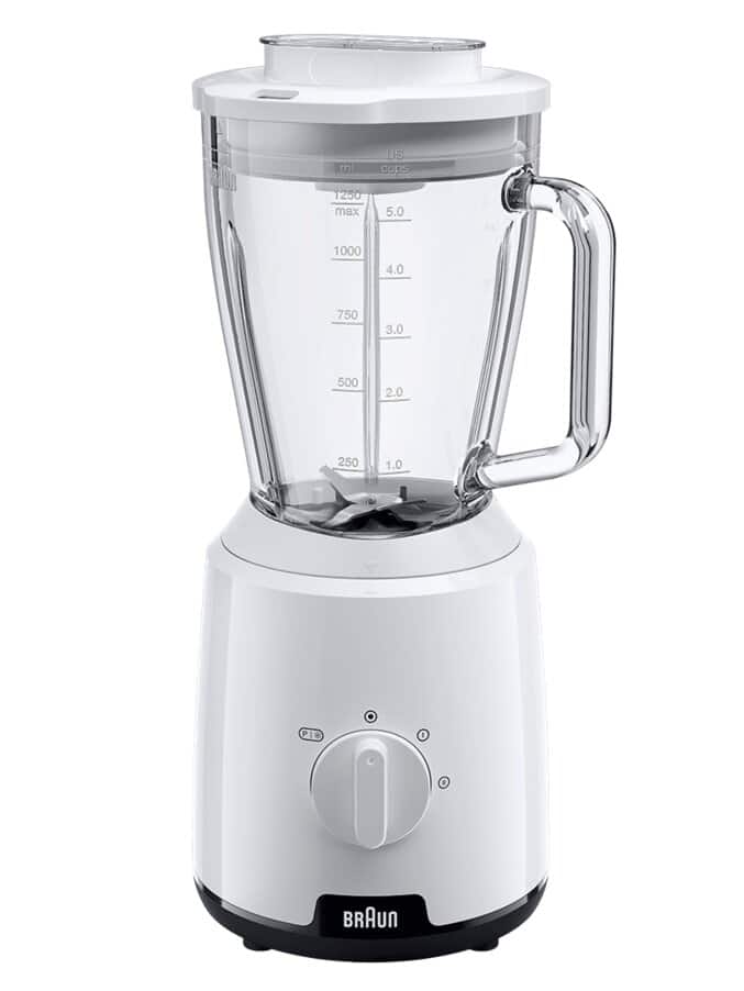 PowerBlend 1 Jug blender white with glass jug