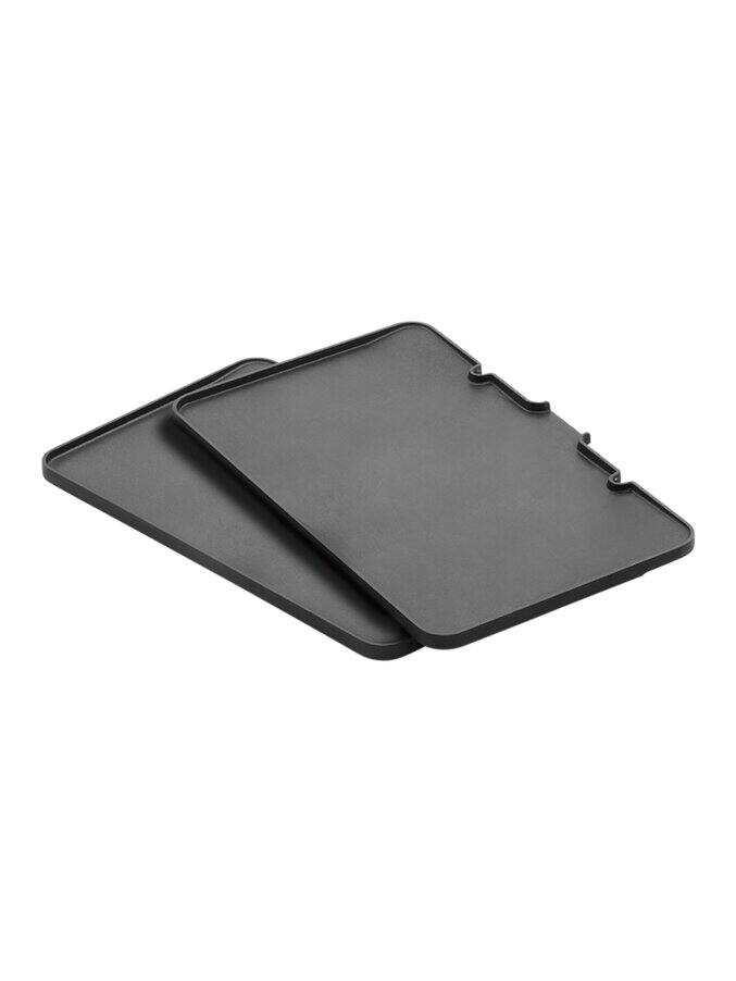 Flache Grillplatten