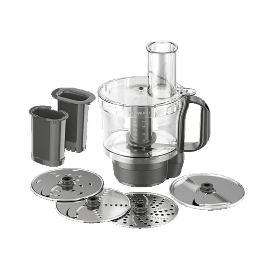 Kompakt-Küchenmaschinen-Aufsatz mit Würfelschneider